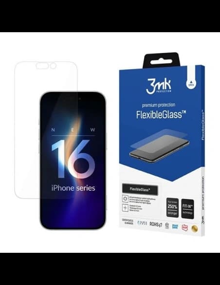 Hibrid üveg 3MK FlexibleGlass Apple iPhone 16 Pro Max