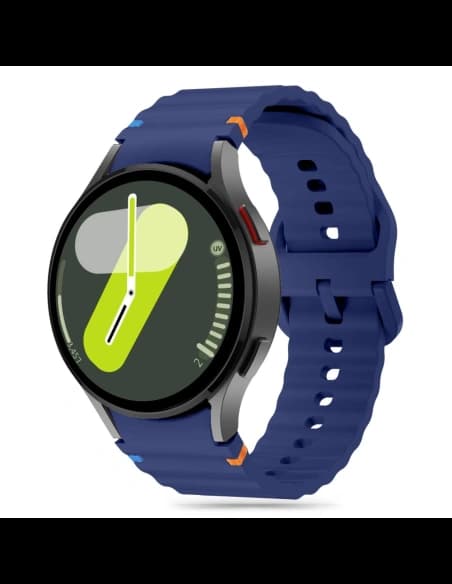 Pasek Tech-Protect Silicone Sport Samsung Galaxy Watch 4/5/5 Pro/6/7/FE Tengerészkék