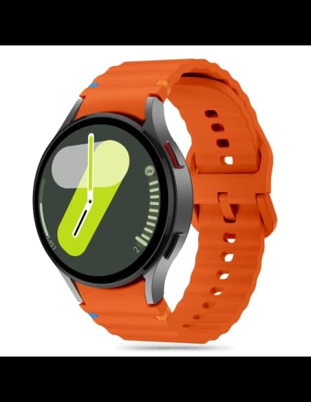 Pánt Tech-Protect Szilikon Sport Samsung Galaxy Watch 4/5/5 Pro/6/7/FE Narancs