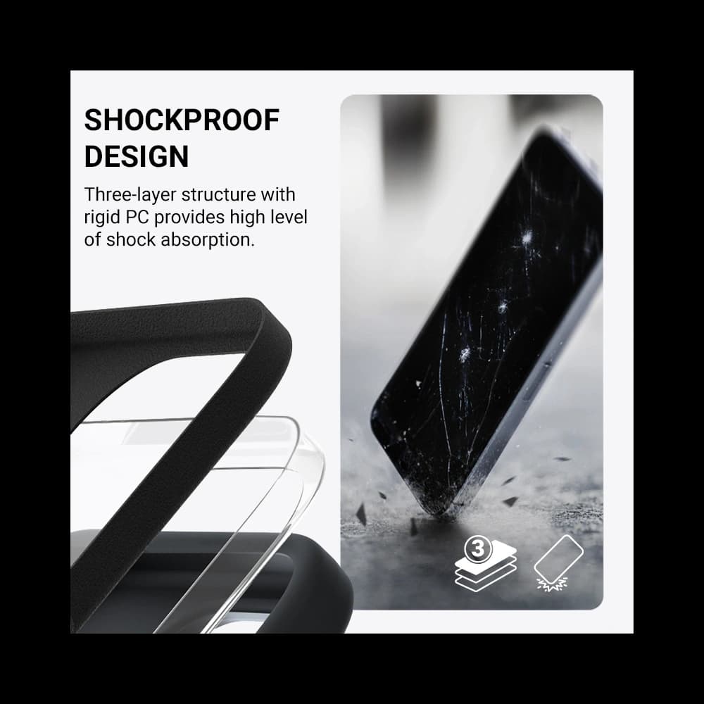 Case Crong Color Cover Magnetic Apple iPhone 16 Pro Max MagSafe steinbeige - 5