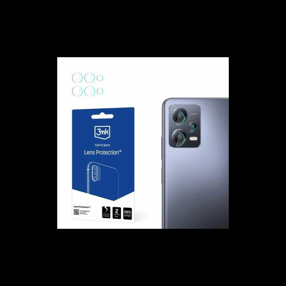 Sticlă hibridă pentru obiectivul aparatului 3MK Lens Protect Xiaomi Redmi Note 12 Pro [4 PACK] - 1