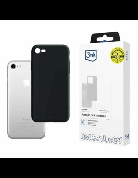 Etui 3MK Matt Case Apple iPhone 7/8 fekete