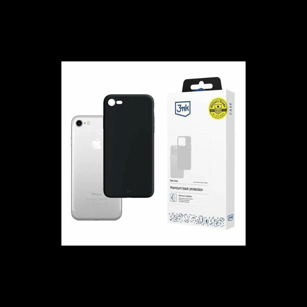 Etui 3MK Matt Case Apple iPhone 7/8 fekete