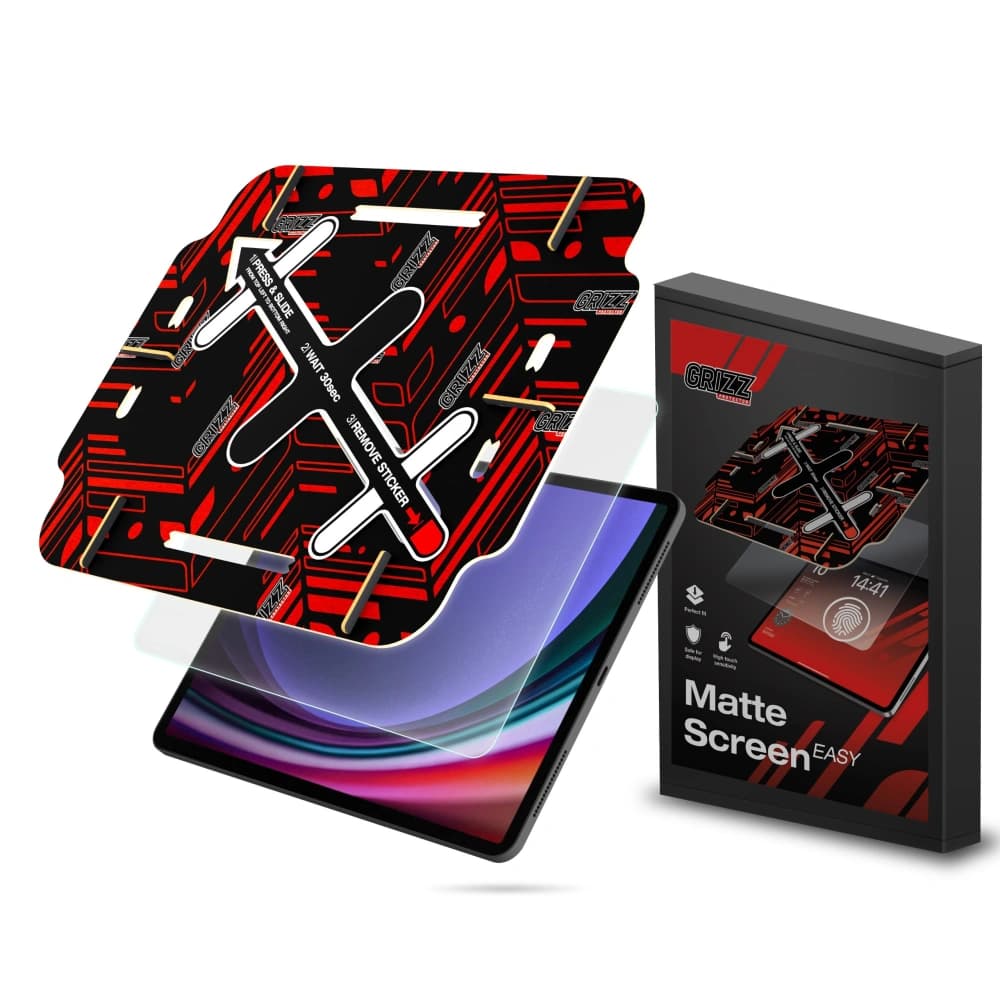 Folie mată GrizzGlass MatteScreen Easy pentru Samsung Galaxy Tab S9 Ultra / S10 Ultra