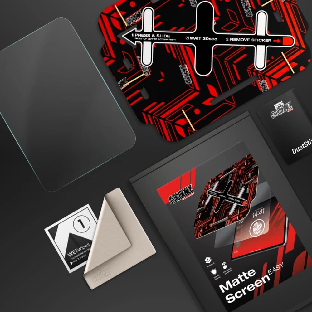 Folie mată GrizzGlass MatteScreen Easy pentru Samsung Galaxy Tab S9 Ultra / S10 Ultra - 9