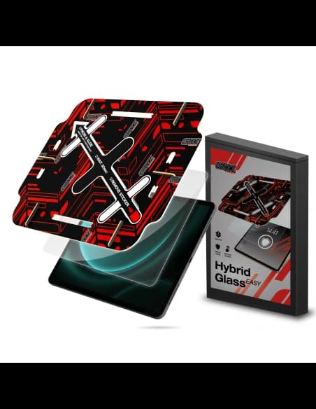 Hibrid üveg GrizzGlass HybridGlass Easy a Samsung Galaxy Tab S9 FE-hez