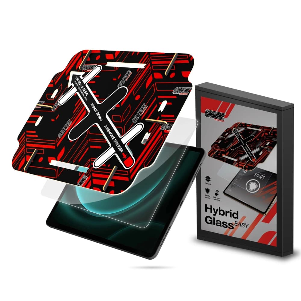 Hibrid üveg GrizzGlass HybridGlass Easy a Samsung Galaxy Tab S9 FE-hez
