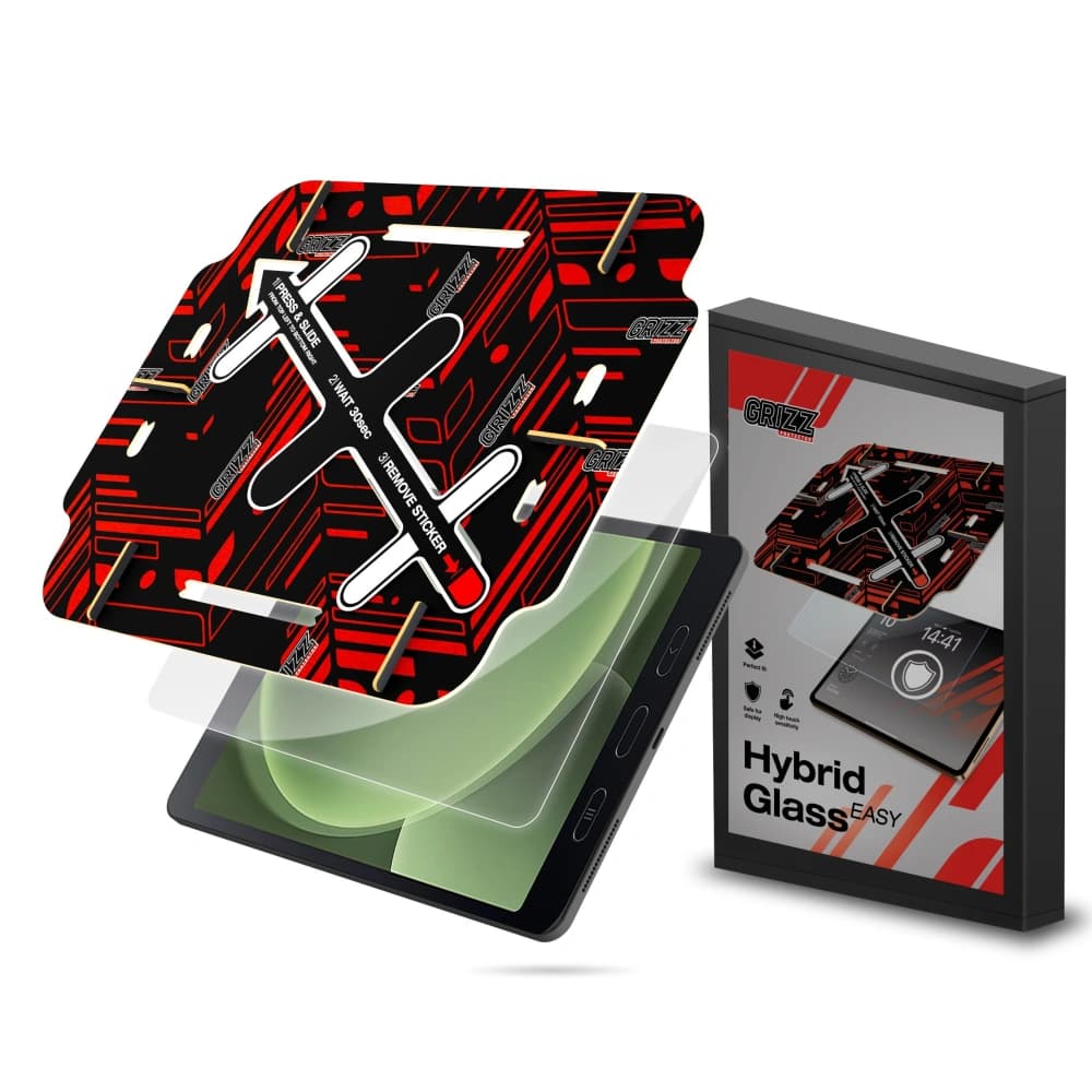 Hybridglas GrizzGlass HybridGlass Easy für Samsung Galaxy Tab Active 5 - 1