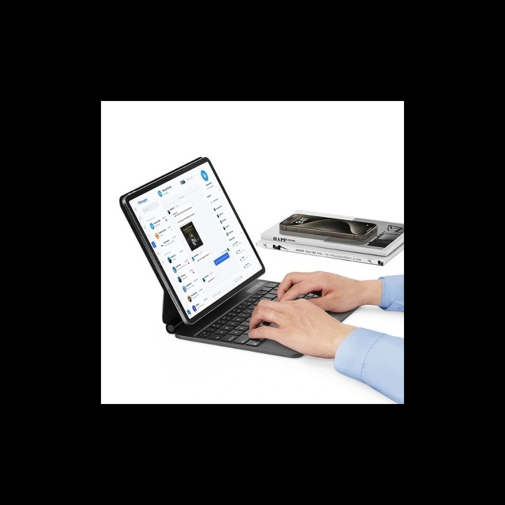 Etui z klawiaturą USAMS Miaoke Series Apple iPad Air 10.9 (4. i 5. gen) / iPad Pro 11 (1., 2. i 3. gen) czarny - 4