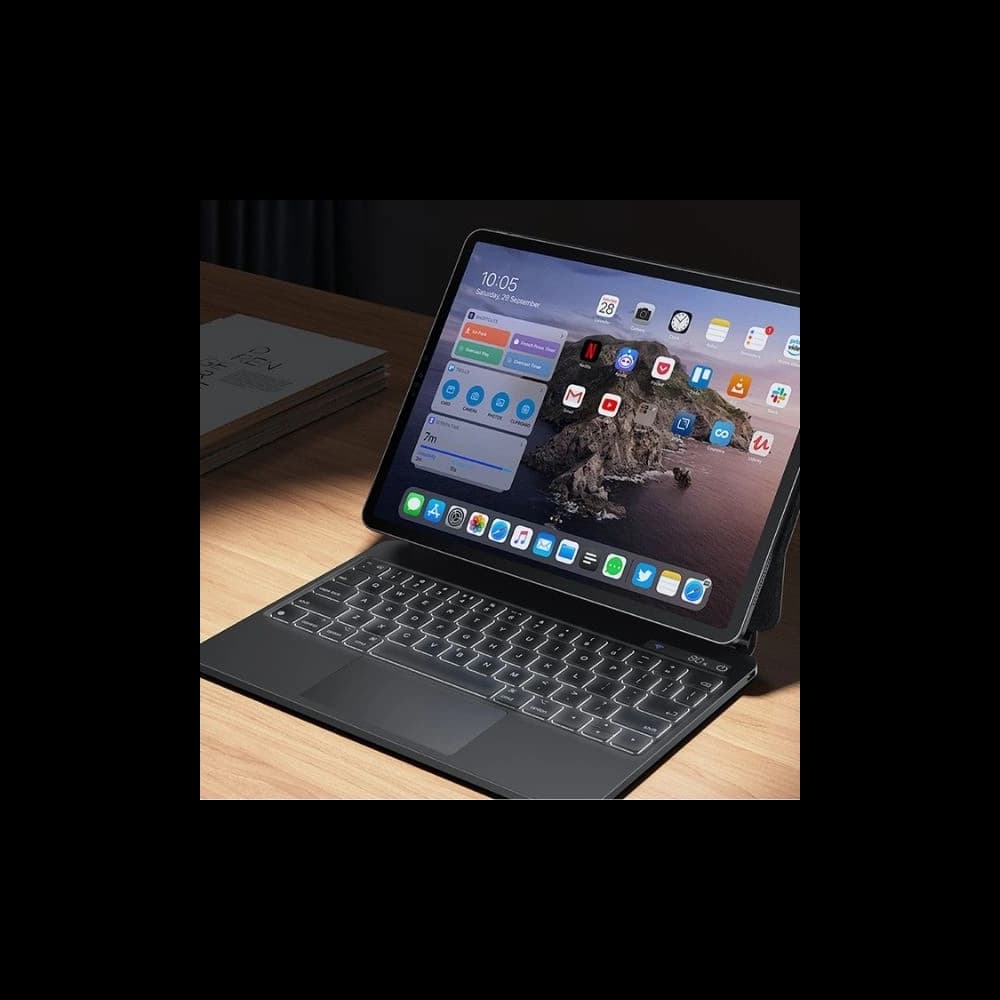 Etui z klawiaturą USAMS Miaoke Series Apple iPad Air 10.9 (4. i 5. gen) / iPad Pro 11 (1., 2. i 3. gen) czarny - 7