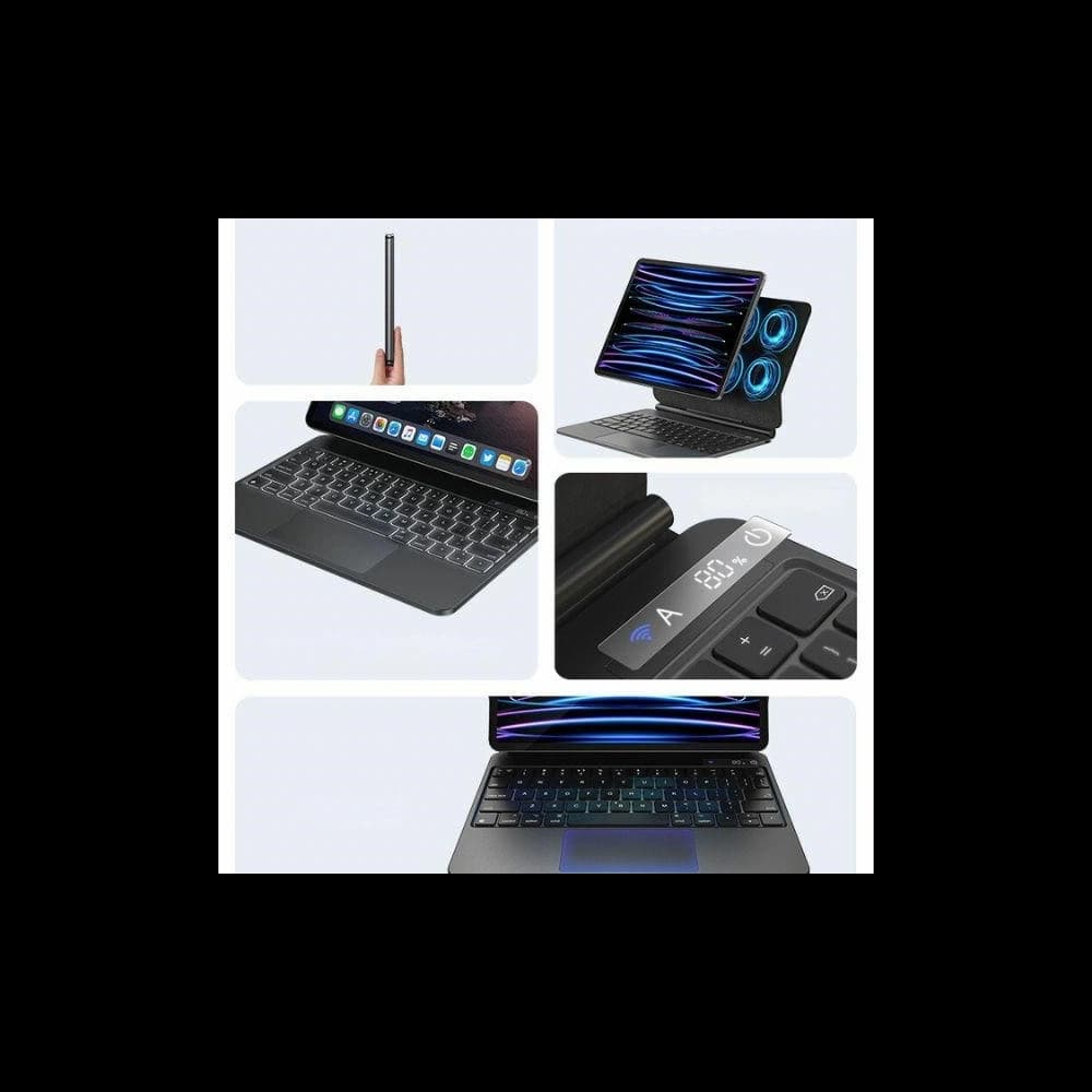 Etui z klawiaturą USAMS Miaoke Series Apple iPad Air 10.9 (4. i 5. gen) / iPad Pro 11 (1., 2. i 3. gen) czarny - 9