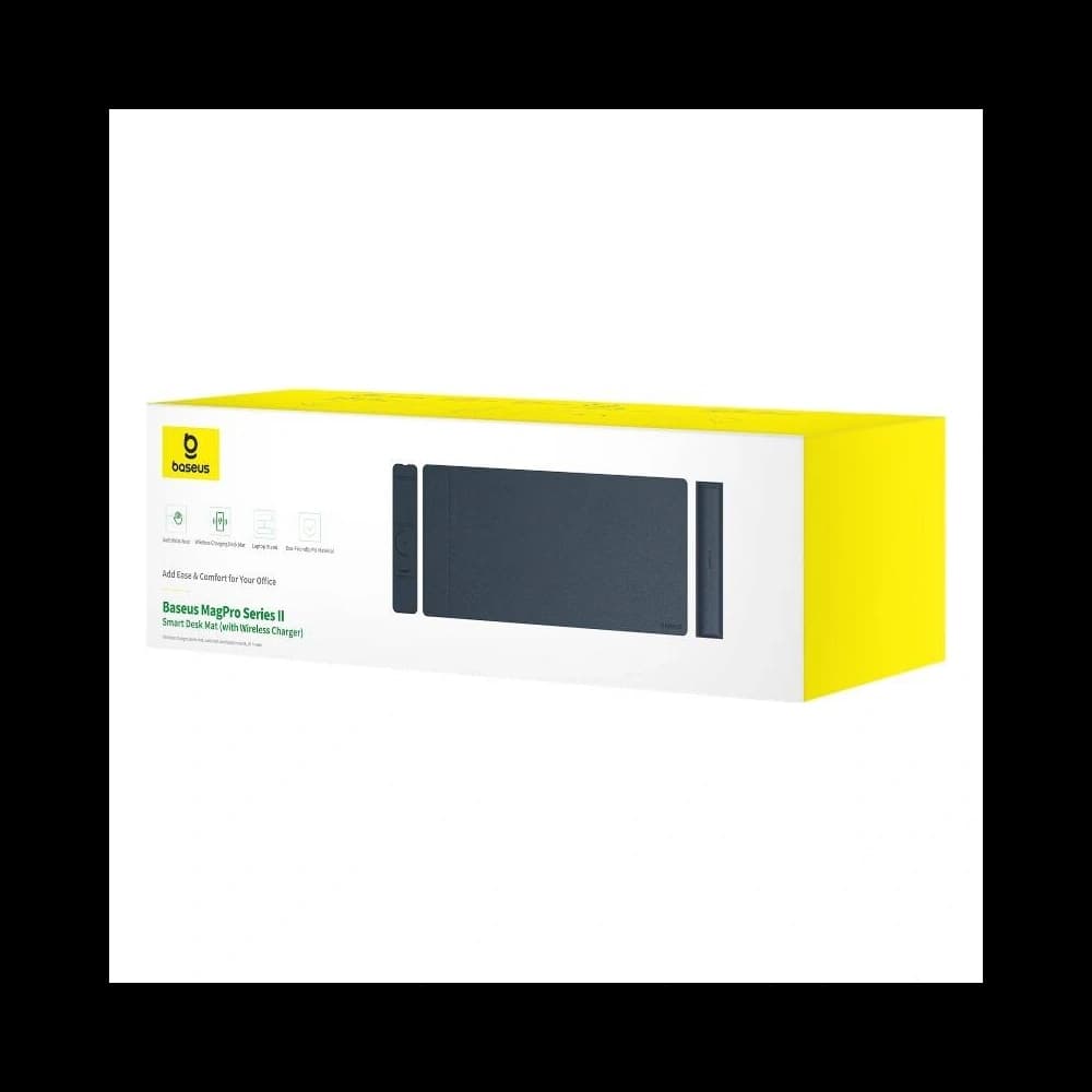 Baseus MagPro II íróasztali szőnyeg induktív töltővel (fekete) - 7