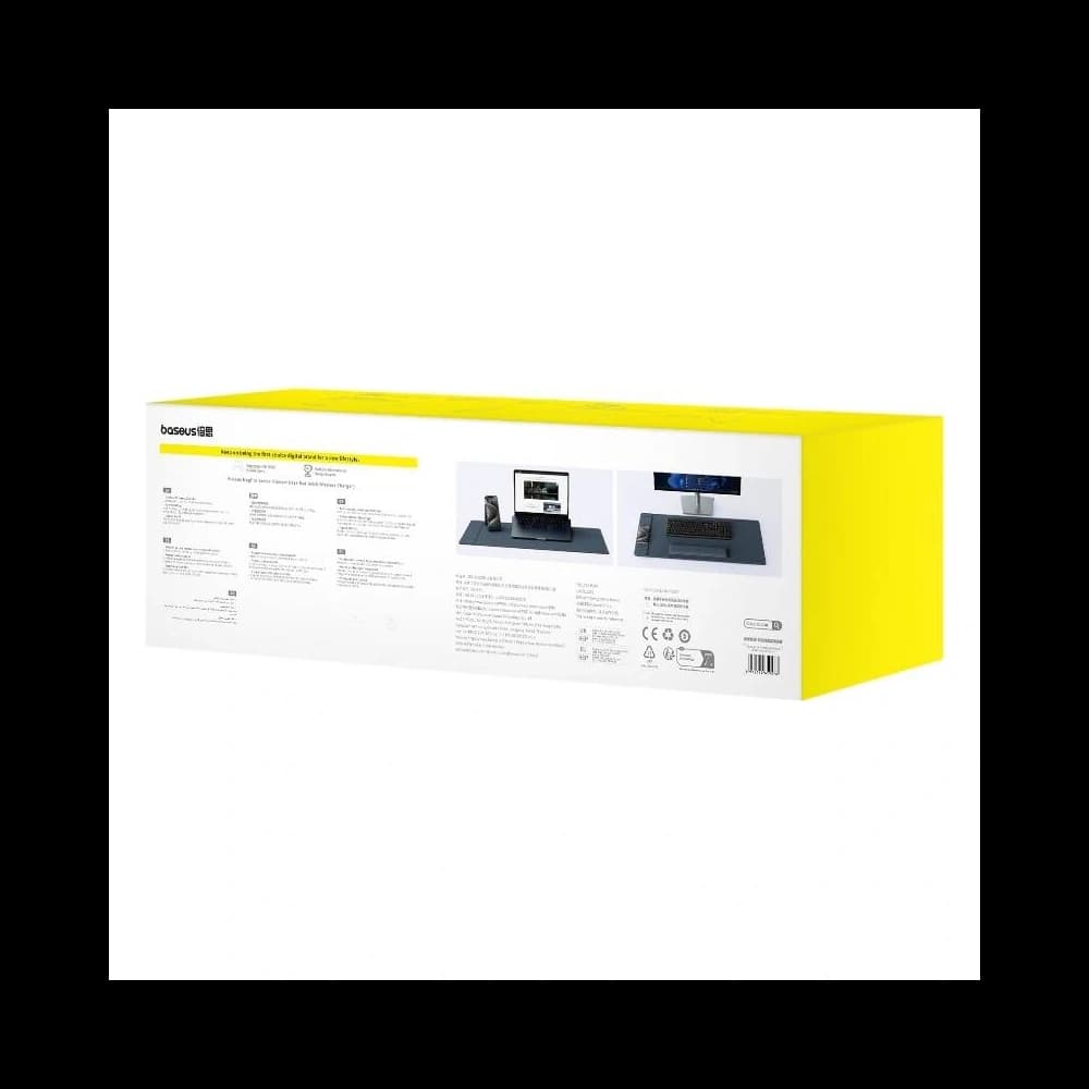 Baseus MagPro II íróasztali szőnyeg induktív töltővel (fekete) - 8