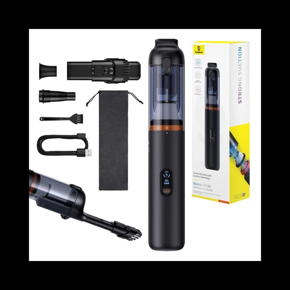 Baseus A5 Air 12000Pa car hoover (black) - 10