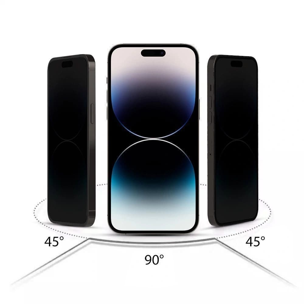 Hofi Anti Spy Glass Pro+ Apple iPhone 16 Pro Privacy [2 PACK] - 5