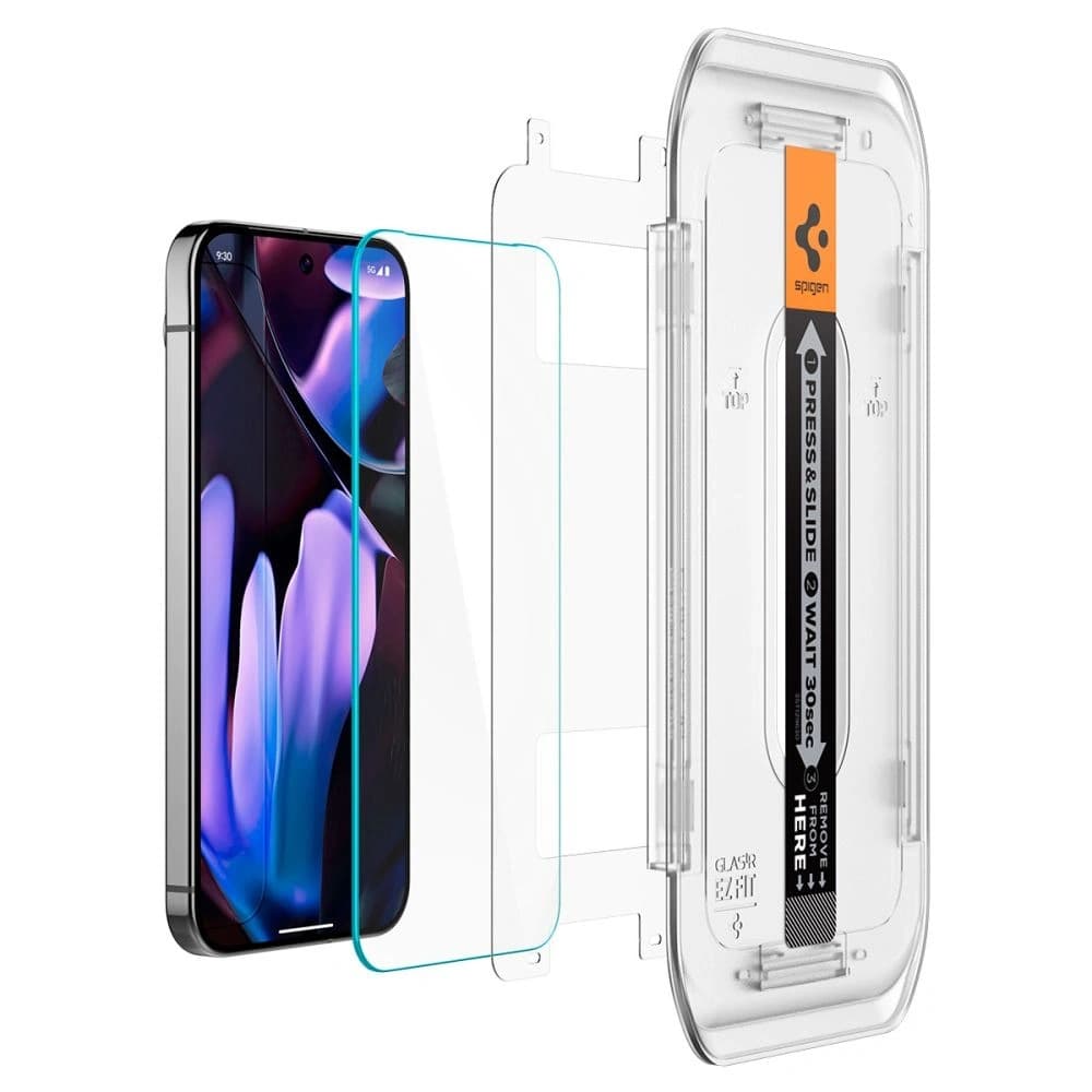 Spigen GLAS.tR ez Fit Google Pixel 9 / 9 Pro / 10 / 10 Pro Clear [2 PACK] - 3