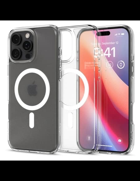 Spigen Ultra Hybrid Mag MagSafe Apple iPhone 16 Pro Max Frostklar