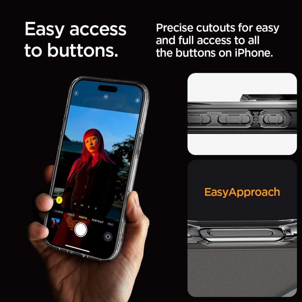 Spigen Ultra Hybrid Mag MagSafe Apple iPhone 16 Pro Max Frost Clear - 9