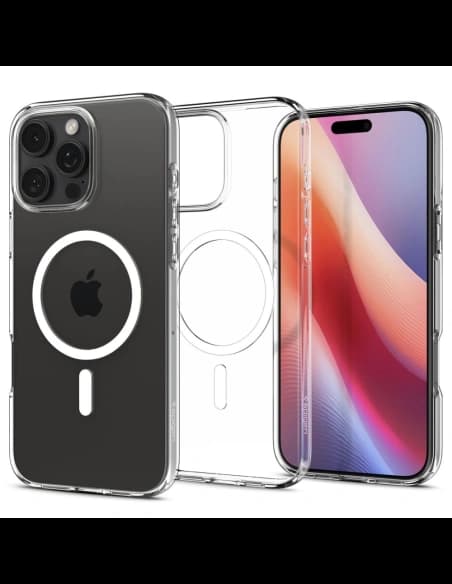 Spigen Liquid Crystal Mag MagSafe Apple iPhone 16 Pro Átlátszó