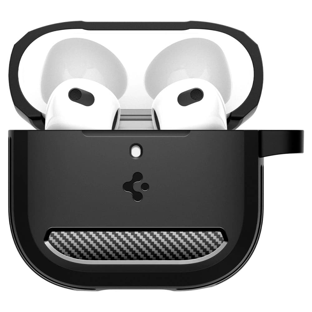 Spigen Rugged Armor Apple AirPods 4 Matt Schwarz - 3