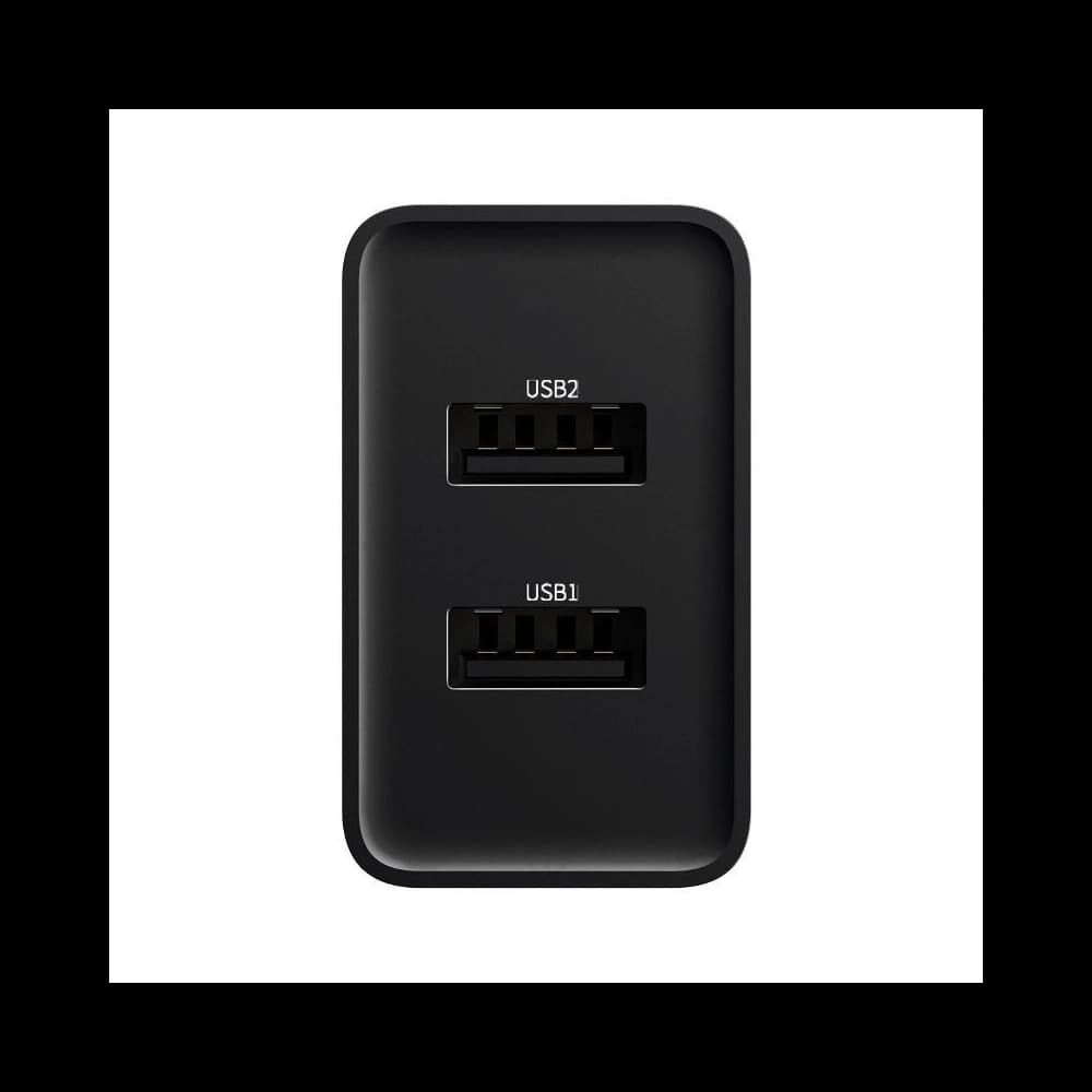 Nabíječka Baseus Speed Mini Dual Charger, 2x USB, 2A, 10,5W (černá) - 4