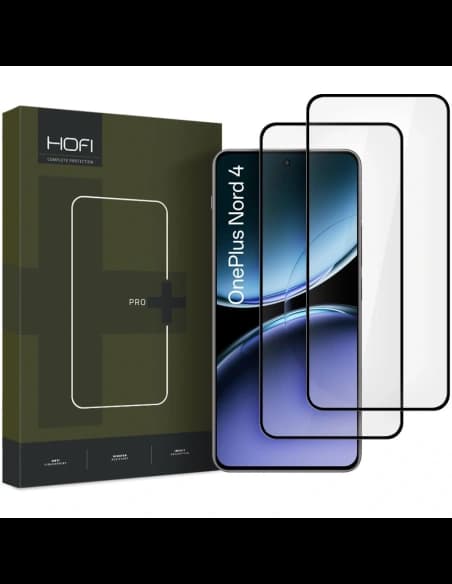 Hofi Glas Pro+ OnePlus Nord 4 Schwarz [2 PACK]