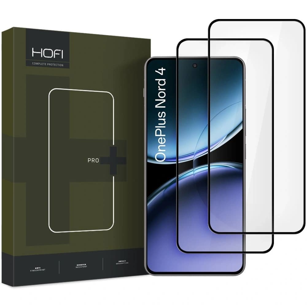 Hofi Glas Pro+ OnePlus Nord 4 Schwarz [2 PACK] - 1
