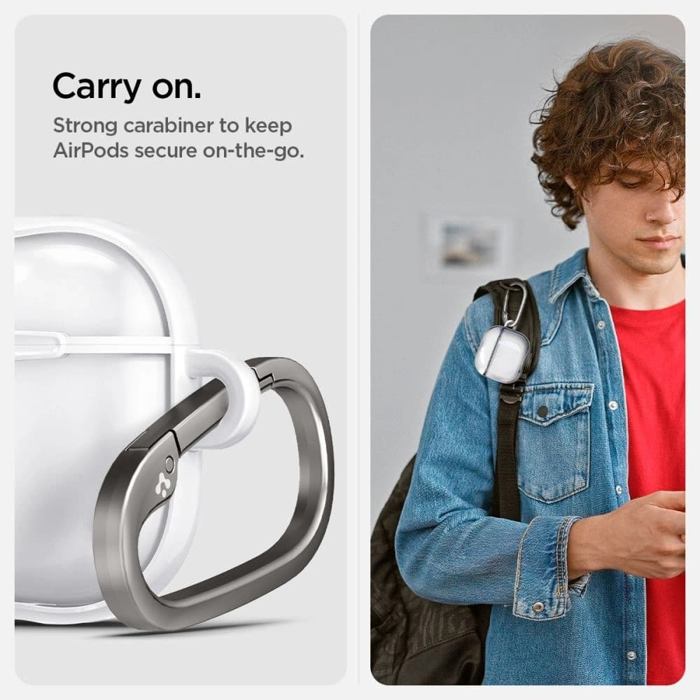 Spigen Ultra Hybrid Apple AirPods 4 Jet White - 12