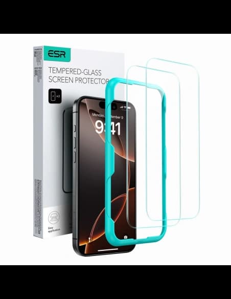 ESR Temperované sklo Apple iPhone 16 Plus Čiré [2 PACK]
