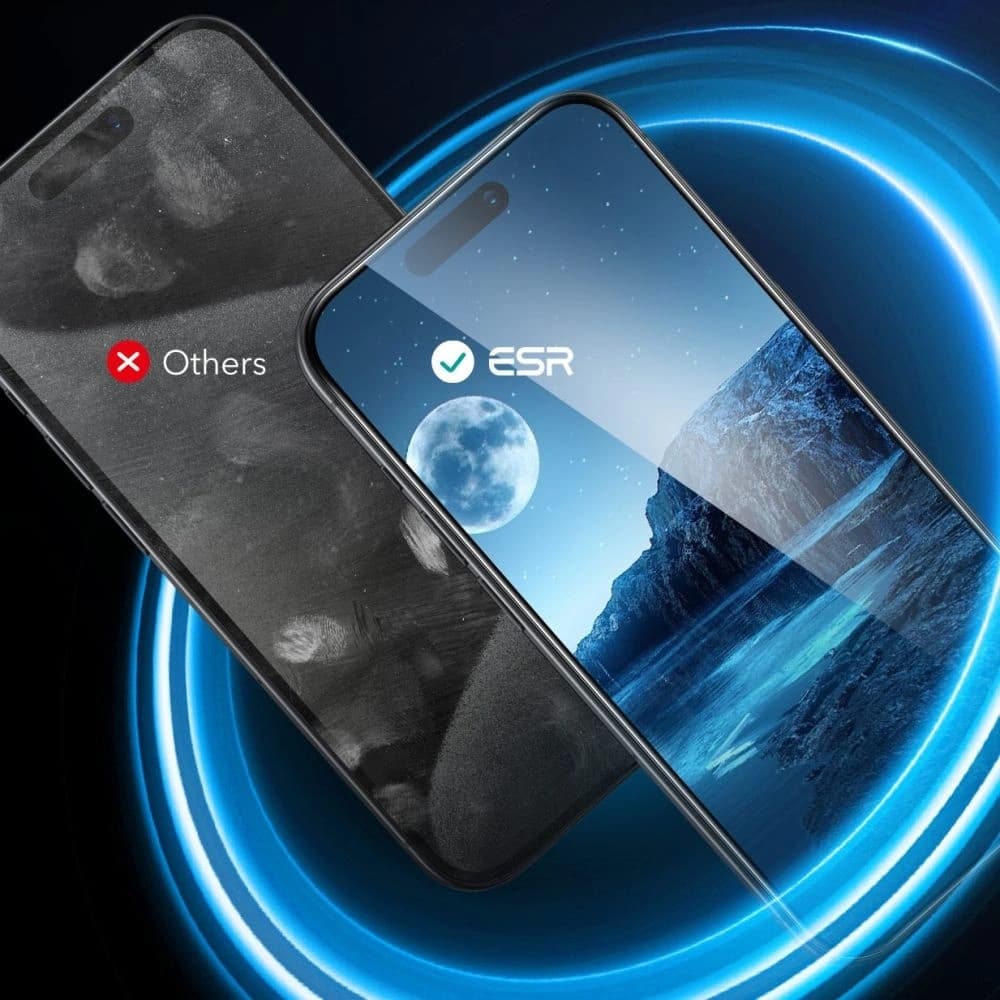 ESR Tempered Glass Apple iPhone 16 Plus Clear [2 PACK] - 6