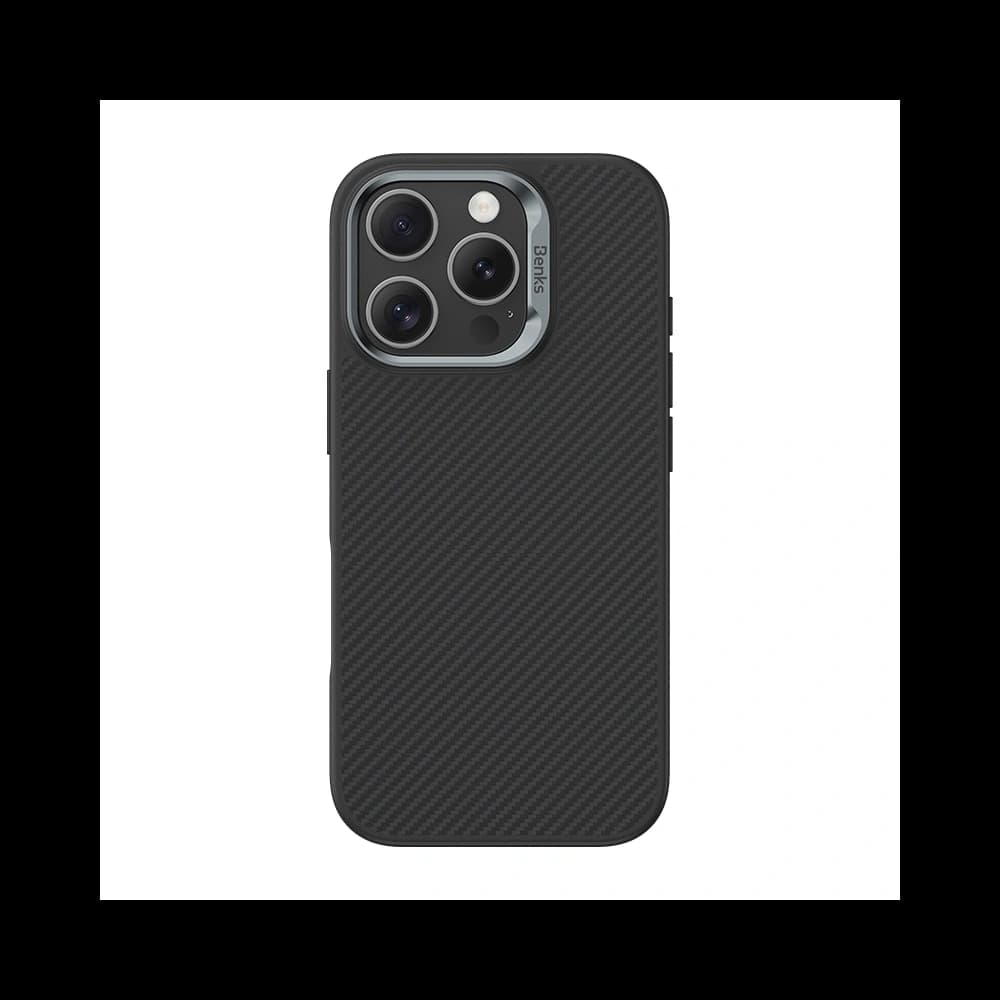 Benks MagClap MagSafe ArmorPro Kevlar pouzdro 600D Apple iPhone 16 Pro - 3