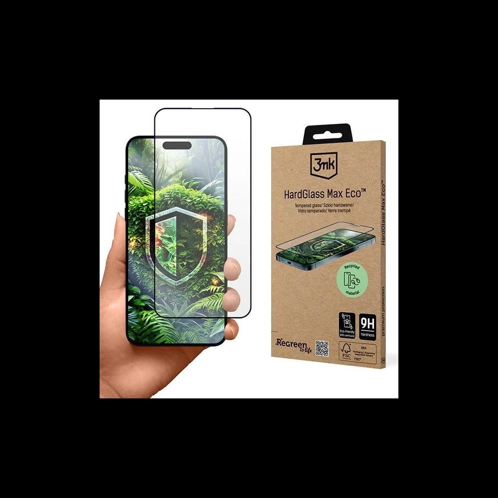3MK HardGlass Max Eco Apple iPhone 15 Pro Max