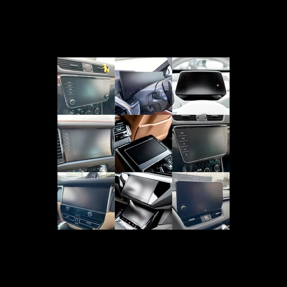 Matte GrizzGlass CarDisplay Protection Skoda Superb 4 Virtual Cockpit 2024-2025 - 9