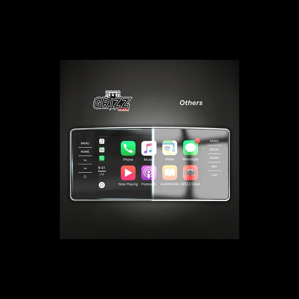 Matte GrizzGlass CarDisplay Protection Mercedes CLA W117 8,4" 2015-2019 - 2