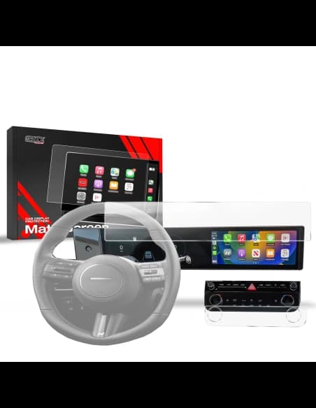 Folia matowa GrizzGlass CarDisplay Protection do Hyundai Tucson 12,3" 2024-2025 [2w1]