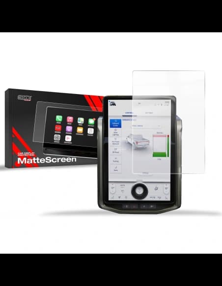 Matte GrizzGlass CarDisplay Protection Ford F150 Lightning 15,5" 2022-2025