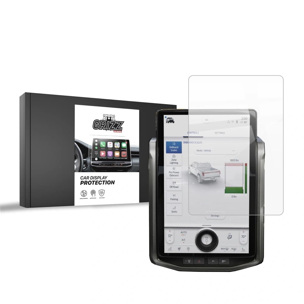 Ceramic GrizzGlass CarDisplay Protection Ford F150 Lightning 15,5" 2022-2025 - 1