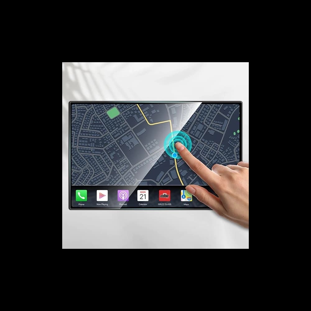 Ceramic GrizzGlass CarDisplay Protection Mercedes Actros L 2021-2024 [4in1] - 4