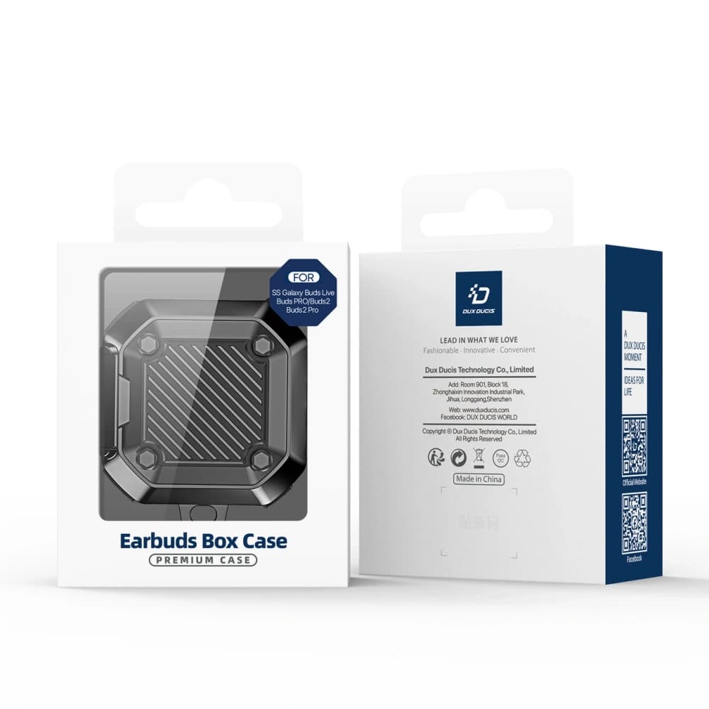 Etui Dux Ducis SECG Samsung Galaxy Buds Live / Buds Pro / Buds 2 / Buds 2 Pro černé - 3