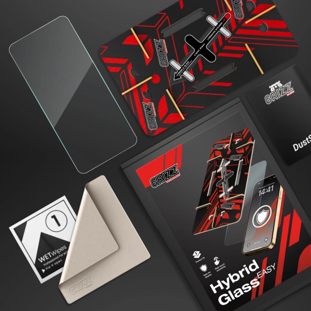 GrizzGlass HybridGlass Einfach Apple iPhone 16 Pro Max - 10