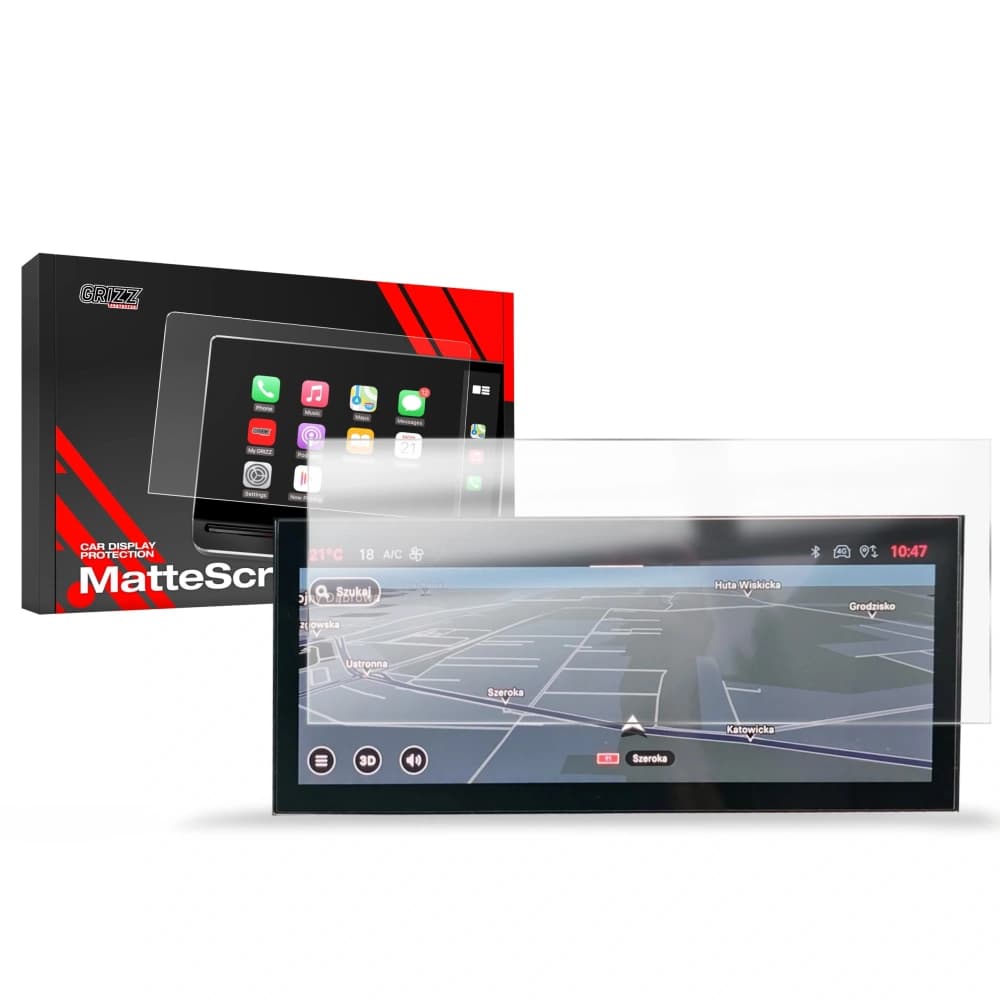 Matte GrizzGlass CarDisplay Protection Alfa Romeo Junior 10,25" 2024-2025 - 1