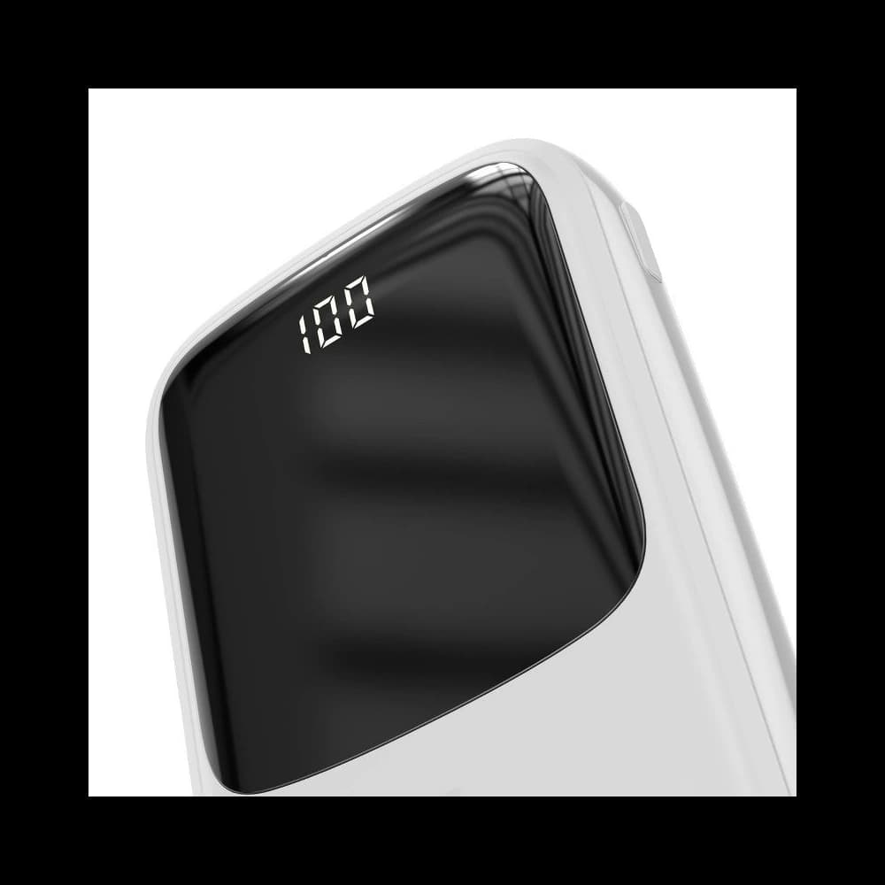 Powerbank Baseus Qpow s kabelem Lightning, 10000mAh, 3A, 15W (bílý) - 5