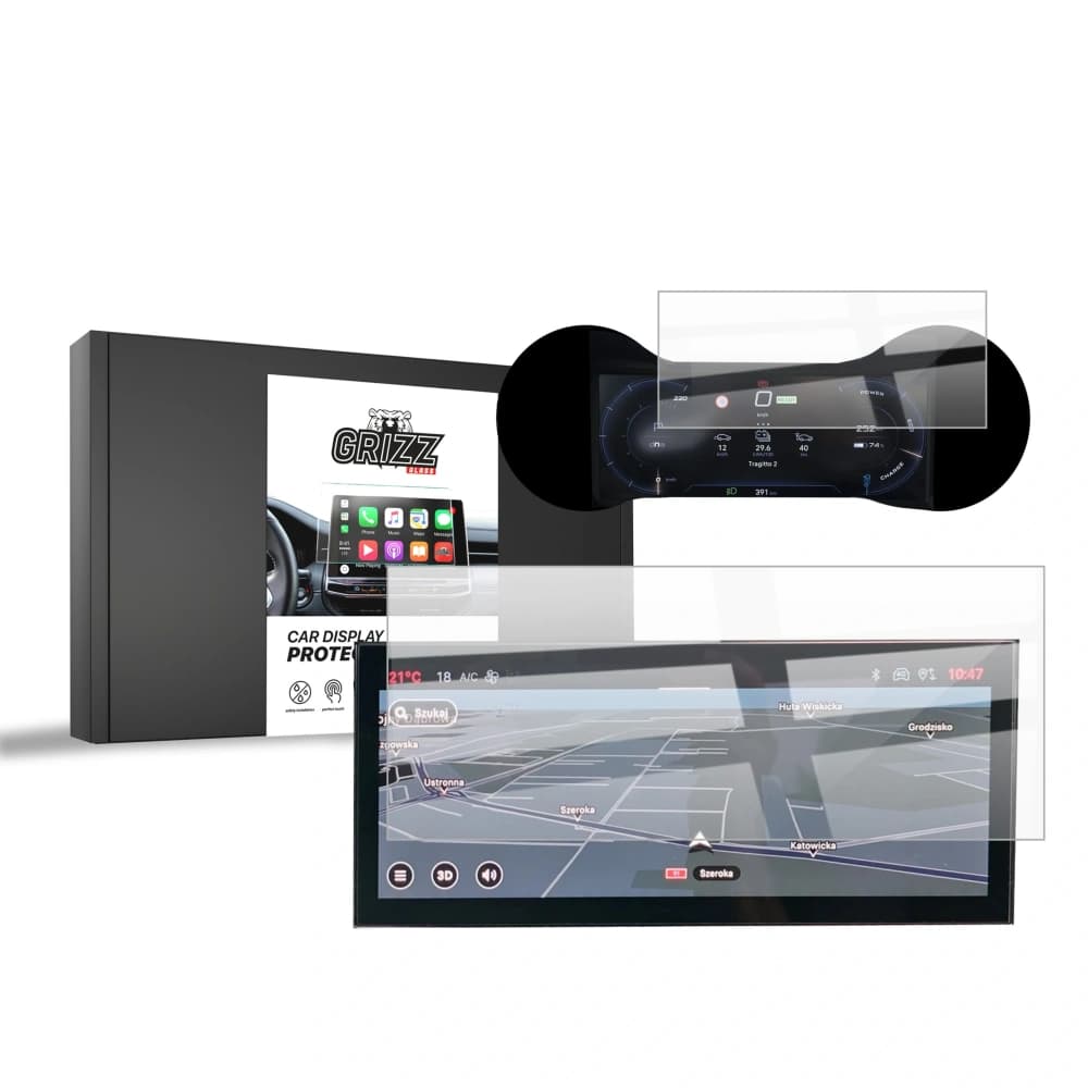 Ceramic GrizzGlass CarDisplay Protection Alfa Romeo Junior 10,25" 2024-2025 [2in1] - 1