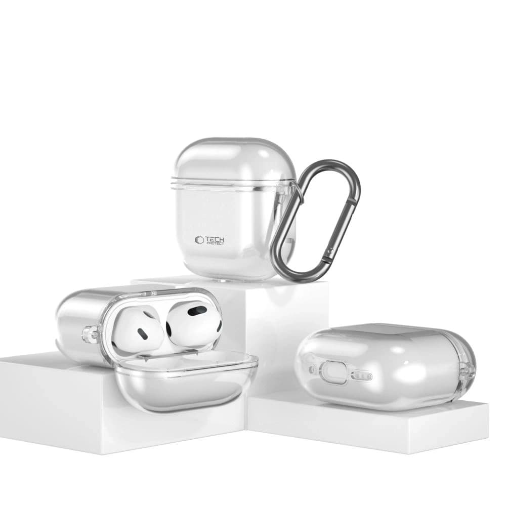 Tech-Protect Flexair Apple AirPods 4 Átlátszó - 3
