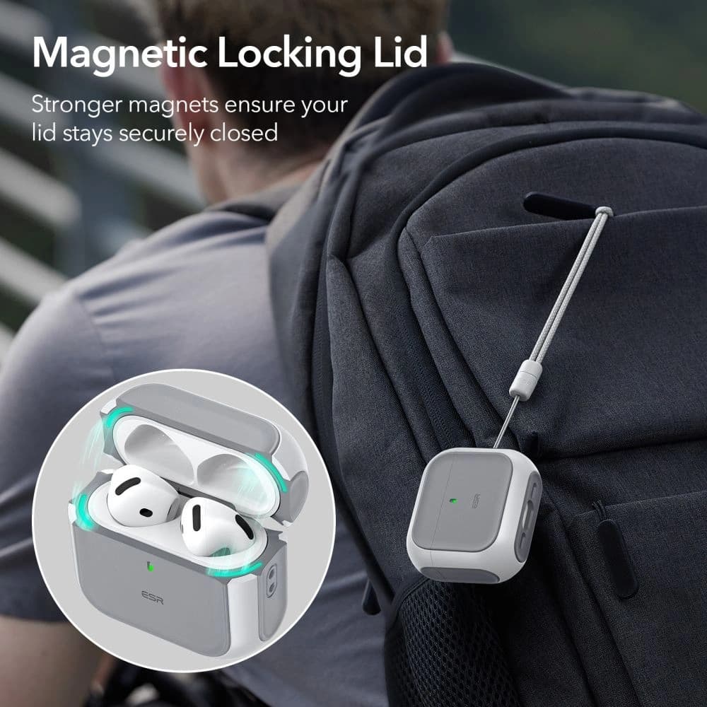 ESR Orbit Halolock MagSafe Apple AirPods 4 Fehér - 2