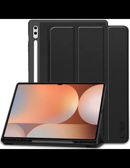 Tech-Protect SmartCase Pen Samsung Galaxy Tab S8 Ultra / S9 Ultra / S10 Ultra 14.6 Negru