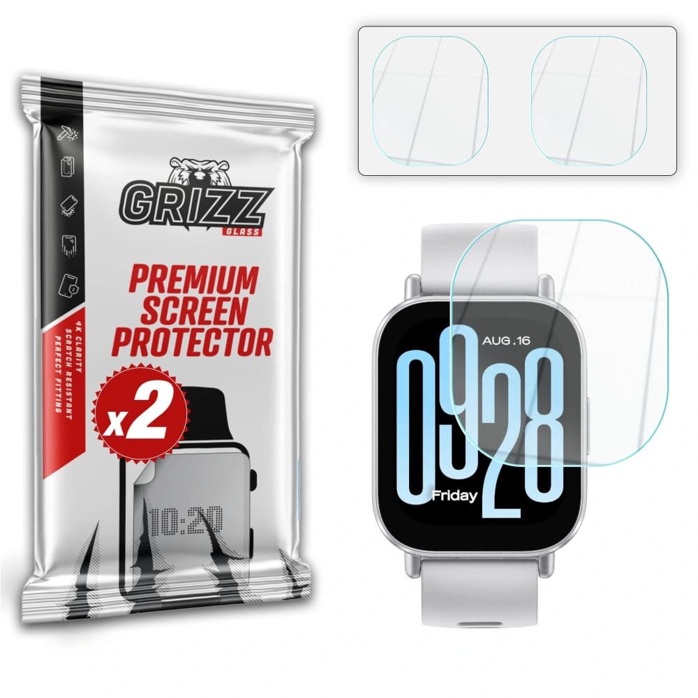 Hybrydové sklo GrizzGlass HybridGlass pro Xiaomi Redmi Watch 5 Active - 1