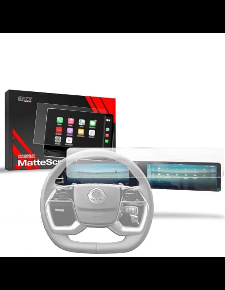 Folia matowa GrizzGlass CarDisplay Protection do SsangYong Torres EVX 12,3" 2024-2025