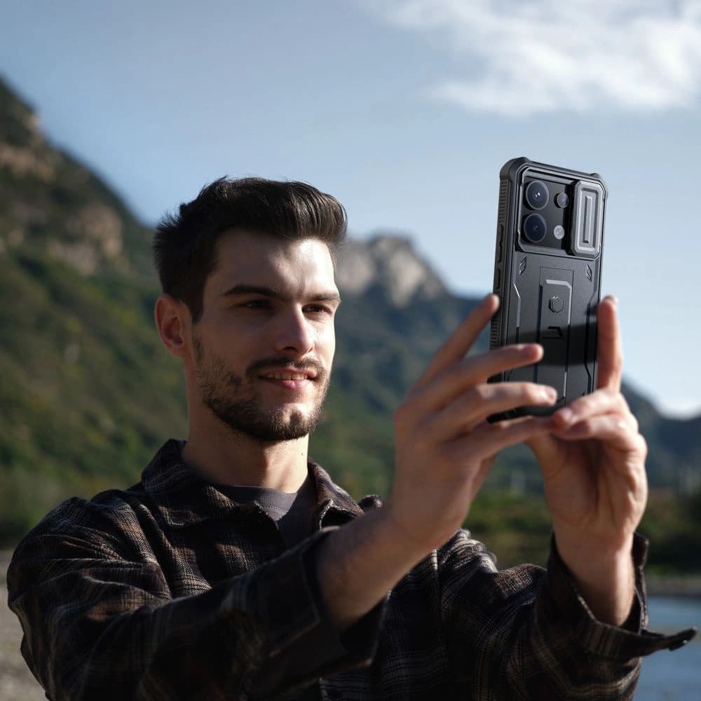 [OUTLET] copy of Etui Tech-Protect Kevlar Cam+ Xiaomi Redmi Note 13 Pro 5G / POCO X6 5G Negru - 6