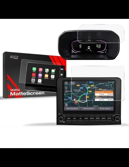 Matte GrizzGlass CarDisplay Protection Kia Stonic 8" 2024-2025 [2in1]